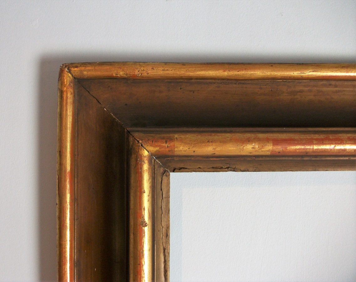 19th Century Large Italian Gilded Frame